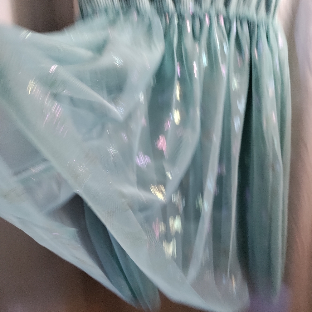 Wonder Nation Teal Mint Green Kids Dress Size XL 14-16. NWTags. - Picture 8 of 8